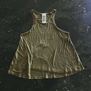 Free People Olive Tank